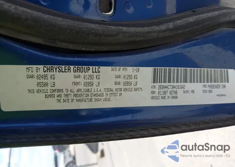 2010 Dodge Charger из США, поврежденный, VIN 2B3AA4CT3AH181642